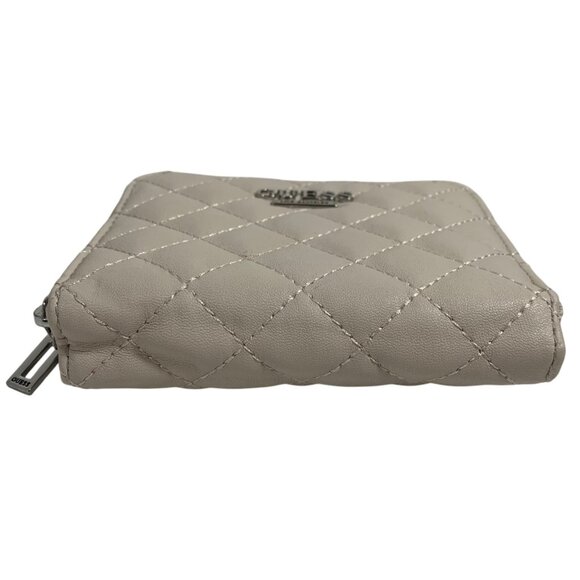 GUESS Los Angeles Puffy Quilted Purse Coin Change Credit Card Wallet Clutch - Picture 3 of 9